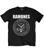 Ramones Presidential Seal T-Shirt black New - $24.74