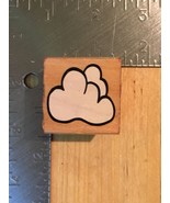 Cloud Woodblock Rubber Stamp - Crafting Crafts - £3.13 GBP