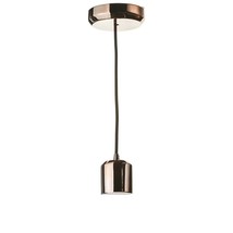 SELETTI By Alessandro Zambelli Ceiling Lamp Porcelain C-Holder Rose Gold 10699 - £48.54 GBP