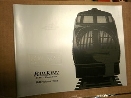 MTH ELECTRIC TRAINS RAILKING 2000 VOLUME 3 CATALOG - $3.75
