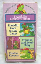 Vintage 1997 Franklin Learns To Share Vhs Video Cartoon The Turtle - $14.85