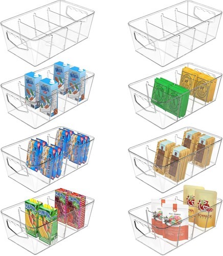 Stylish 8-Pack 13x13 Fabric Storage Bins with Handles for Home Décor & Storage Item image 10