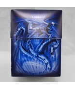 Navy Diamond Dragon Ultra Pro Monte Moore 60ct Deckbox With Divider  - $10.88