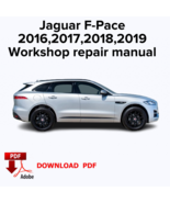 Jaguar F-Pace
2016,2017,2018,2019
Workshop repair manual,Factory service... - $19.99
