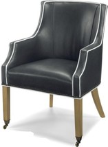 Accent Accent Chair Chair Traditional Traditional Wood Leather Wood MK-84 - £3,007.19 GBP