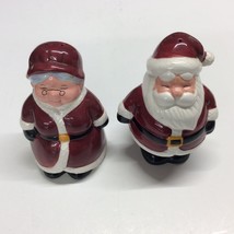 Vintage Santa and Mrs. Claus Salt and Pepper Shakers Publix 2003 Collect... - £10.82 GBP