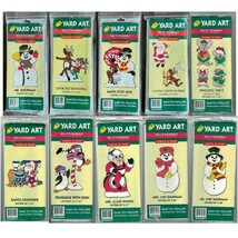 90s Do-It Yourself Wood Yard Art Pattern X-Max You Pick Santa Reindeer S... - $11.83+