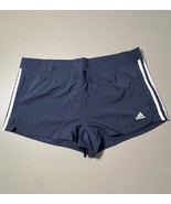 Adidas Pacer 3S WVN Women’s L Training Shorts Legend Ink And White - $273.48 MXN