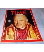 Time News Magazine October 30 1978 Pope John Paul II Cover  - £8.02 GBP