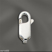 12mm x 4mm Sterling Silver Lobster Claw Clasp (1) 925 SS - £1.77 GBP