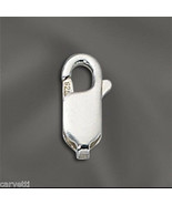12mm x 4mm Sterling Silver Lobster Claw Clasp (1) 925 SS - £1.75 GBP