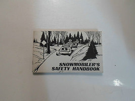 1974 Snowmobilers Sicurezza Manuale Fabbrica OEM Libro 74 - £14.91 GBP