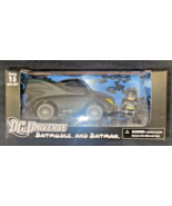 DC Universe Mezco Mez-itz Batman and Batmobile New In Box - $222.55 MXN