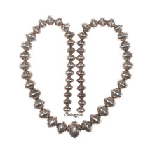 20&quot; Heavy vintage Navajo pearl sterling necklace - £536.61 GBP