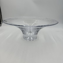 Simon Pearce Bless Bless This Home Love &amp; Laughter Crystal Centerpiece B... - $179.10