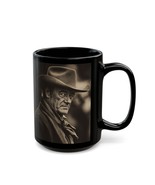 John Wayne The Duke Black Mug  15oz Coffee Cup, Classic Western Actor Gift - €10,27 EUR