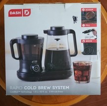 Dash Rapid Cold Brew Coffee Maker Black—BIG SALE!!! - £38.31 GBP