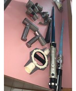 Dos Star Wars Luz Savors con Telescopio y Partes - $37.36
