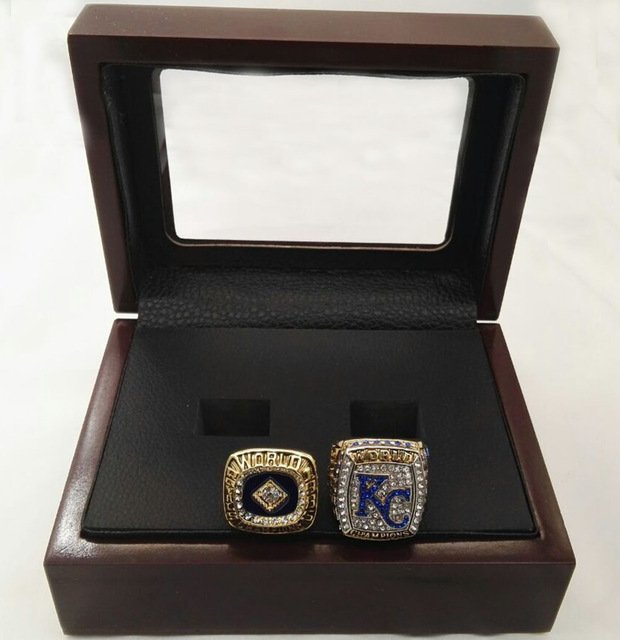 Factory Direct Sale 2pcs 1985/2015 Kansas City Royals Baseball champions... - $63.64