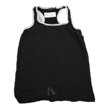 The Limited Shirt Womens XS Black Racerback Sleeveless Back Slit Tank Top - £17.89 GBP