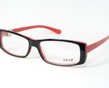 Exte EX 198 04 Nero/Rosso Occhiali da Sole Montatura EX19804 53-14-135mm... - $86.23