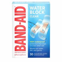 Band-Aid Brand Water Block Clear Waterproof Sterile Adhesive Bandages fo... - $7.34+