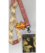 Game of Thrones ~ Lannister House ~ Lanyard &amp; Badge Holder - $90.95 MXN