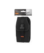 Reiko Vertical Pouch/Buckle Clip &amp; Card Holder Black Samsung Mega Black - $15.83