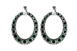Paparazzi All For Glow Green Post Earrings - New - £3.52 GBP