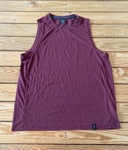 Prana Men’s Sleeveless T Shirt Size M Maroon S5 - £15.57 GBP