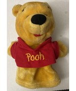 Winnie The Pooh Plush Puppet Mattel Inc The Walt Disney Company  9&quot;  w/R... - $13.67 CAD