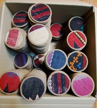   Wholesale 100 pcs Kilim Coaster,Christmas Gift,Gifts,,New Year Gifts;Gift - $200.00