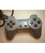 Sony PlayStation One PS1 Official OEM Gray Controller SCPH-1080 Authentic - £9.77 GBP