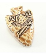 Vintage /S PS Philmont Arrowhead Ceramic Boy Scout BSA Neckerchief Slide - $30.45 CAD