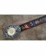 Trump &quot; The REVENGE TOUR&quot; Silver Coin Belt Buckle &amp; Genuine Leather USA ... - $66.22 CAD