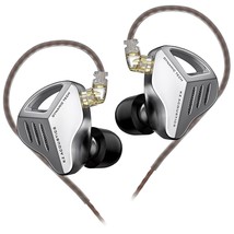 Kz Zvx Dynamic Driver Hifi In Ear Headphones,Detachable Cable 0.75Mm Iem Audiphi - £34.59 GBP