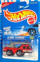 Hot Wheels 1997 Mainline Release #761 Flame Stopper Red w/ ORSBs Fire Truck - $3.50