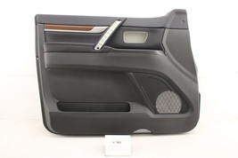 OEM Door Trim Panel Front Left Black Leather Pajero Montero 07-19 Wood 5DR - £116.10 GBP