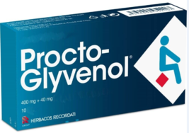 PROCTO-GLYVENOL 400 mg rectal suppositories for hemorrhoids treatment 10... - £14.66 GBP