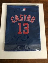 CHICAGO CUBS STARLIN CASTRO New Reusable Cinch Bag Backpack - $10.00