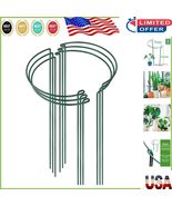 Durable 10&quot; Wide x 24&quot; High Plant Support Cages - Perfect for Peonies &amp; ... - $958.43 MXN
