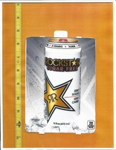 HVV Size Rockstar Sugar Free 16oz CAN Soda Vending Machine Flavor Strip - £2.39 GBP