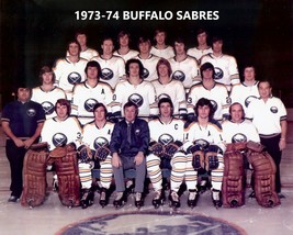 1973-74 BUFFALO SABRES TEAM 8X10 PHOTO HOCKEY PICTURE NHL - $4.94