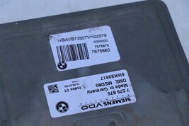 07-10 Bmw 135I 335I 535I N54 Engine Control Module Computer Ecu Ecm Pcm 7575875 image 3