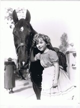 Shirley Temple Press Photo 8x10 Horse - £22.33 GBP