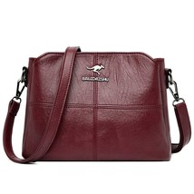 2022 NEW Messenger Bags For Women Handbag Designer Female Soft Leather Crossbody - £24.85 GBP