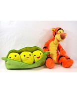Disney Store 3 Peas in a Pod Tigger Plush Toy Stuffed Animals Pixar Pooh - £22.93 GBP