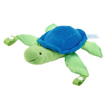 Dr. Brown&#39;s Pacifier Holder Turtle Clip Plush Toy Lovey Blue Shell - $29.69