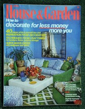 House &amp; Garden Magazine--How to decorate for less money more you - April 1975 - £1.96 GBP
