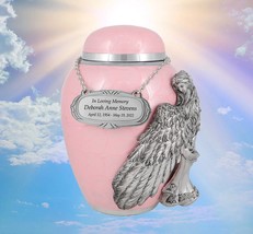 Medium Angel of Grief® Pink Urn - £119.89 GBP